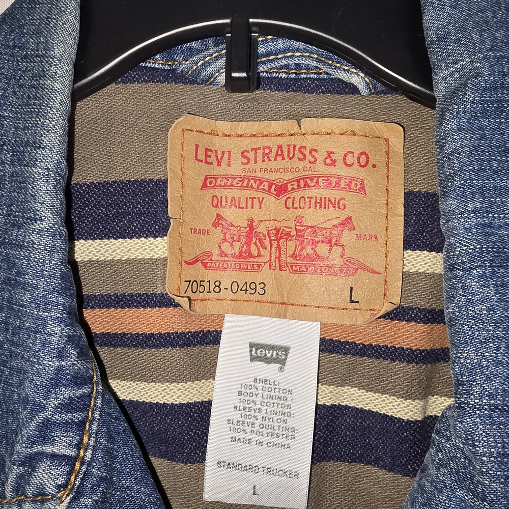 Levi's Blue Denim Jacket for Men - Picture 2 of 11